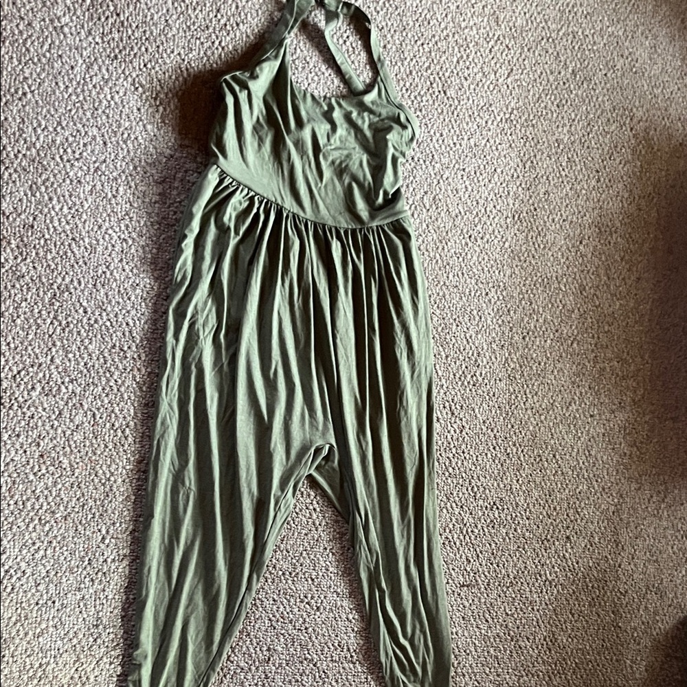 HALARA Olive Green Jumpsuit